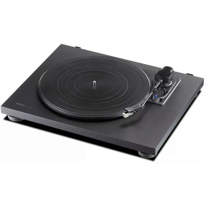 Gramofon audio z napędem paskowym TEAC TN-180BT-A3 Czarny Półautomatyczny