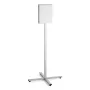 Stojak informacyjny Durable 502057 A4 stal nierdzewna, antracytowy/szary, 638×638×1348 mm