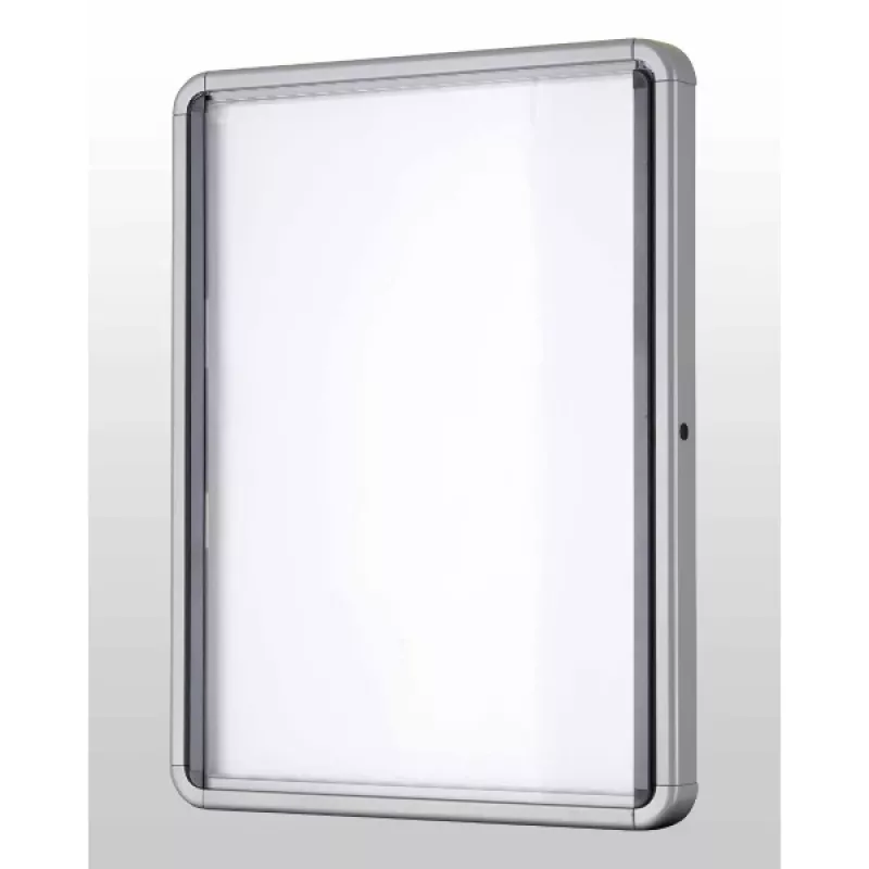 Nobo Premium Plus magnetyczna zamykana tablica informacyjna z drzwiczkami na zawiasach 8xA4