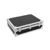 Twarda walizka Roadinger 30126217 ze sklejki Czarno-srebrna 6,3 kg