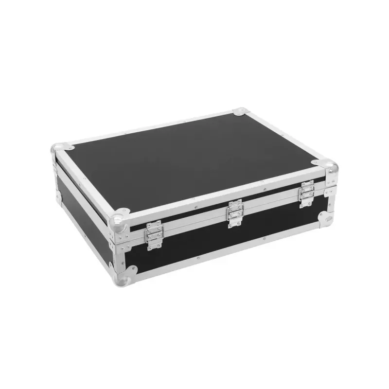Twarda walizka Roadinger 30126217 ze sklejki Czarno-srebrna 6,3 kg