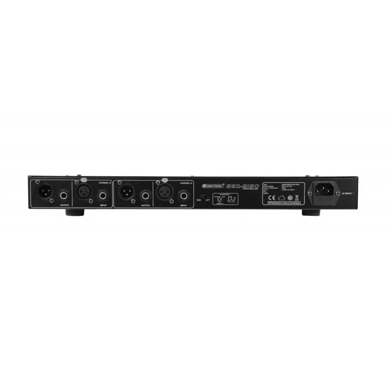 Omnitronic 10355522 korektor parametryczny