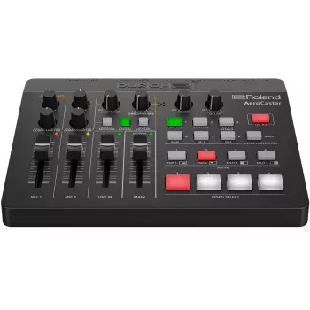 Interfejs audio Roland AeroCaster Czarny 24-bit 48 kHz Phantom Power 48 V