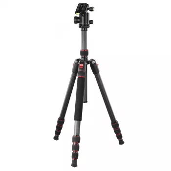 Statyw Hama Ramble II Duo Carbon Smartfon/Aparat cyfrowy 4 nogi 8 kg udźwig