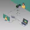 Karta przechwytująca wideo ACT USB-C, przejście HDMI 4K@60Hz, przechwytywanie 4K@30Hz