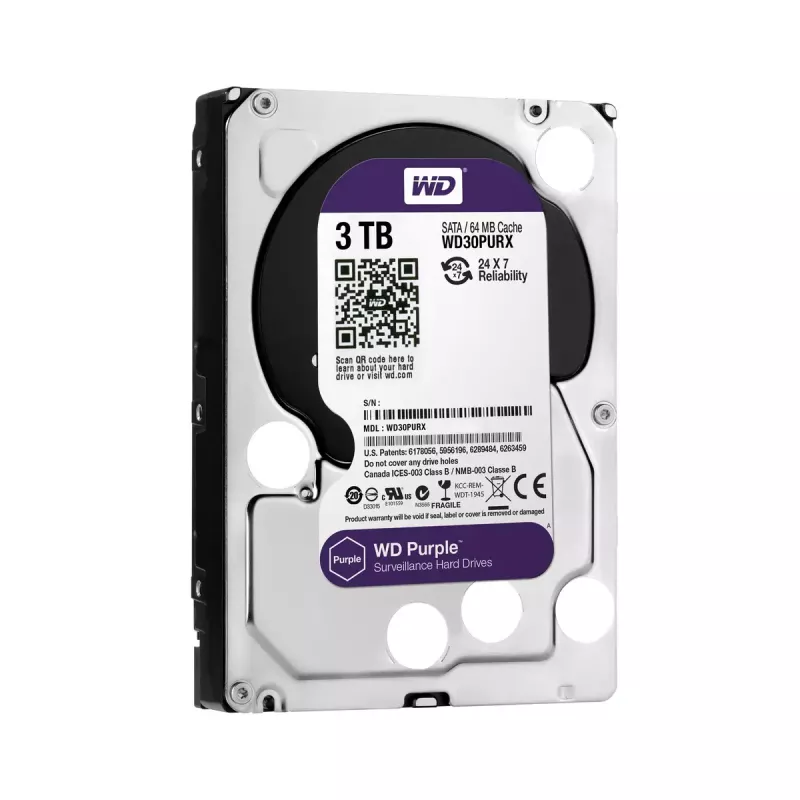 HDD Western Digital 3 TB 3,5 cala SATA WD30PURX