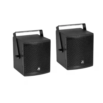 Zestaw głośnikowy Omnitronic 20000757 czarny przewodowy i bezprzewodowy 130 W