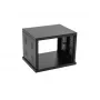 Wolnostojący rack Roadinger 30103166 8U nośność 50 kg Czarny