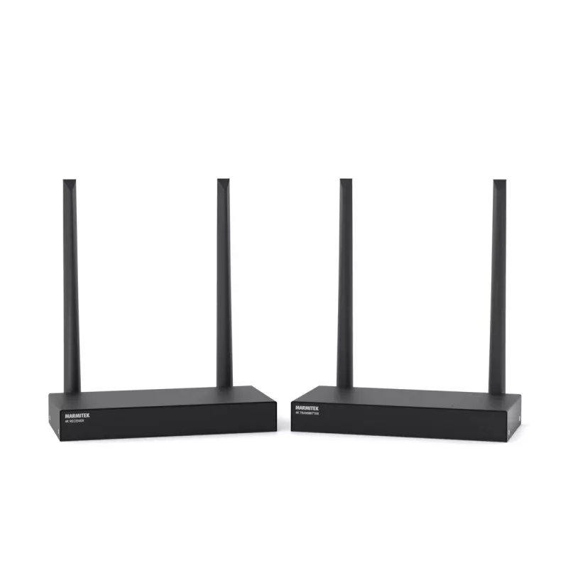 Bezprzewodowy nadajnik i odbiornik AV Marmitek TV Anywhere 4K Czarny