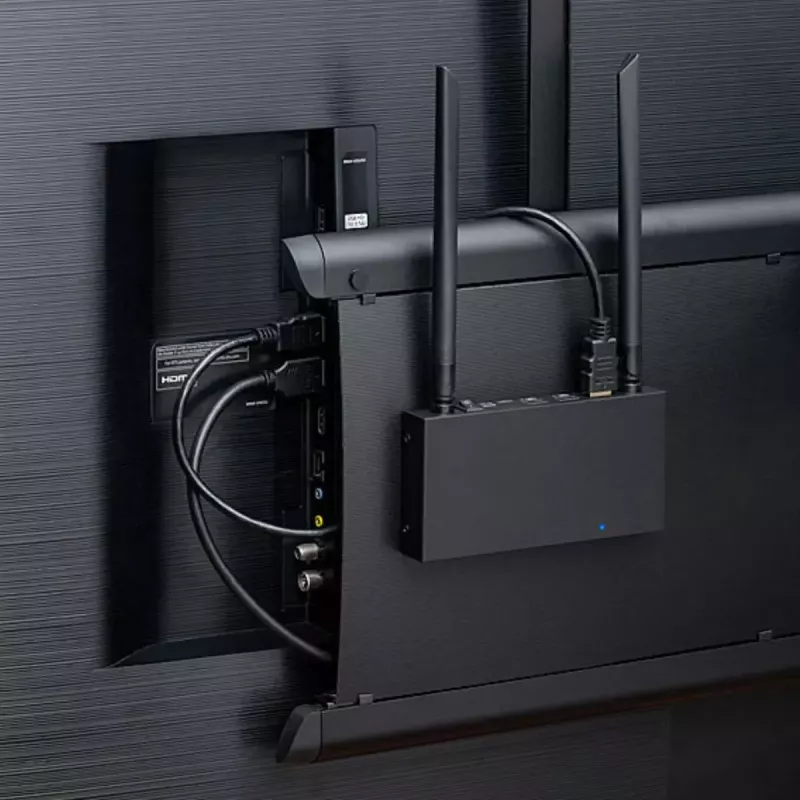 Bezprzewodowy nadajnik i odbiornik AV Marmitek TV Anywhere 4K Czarny