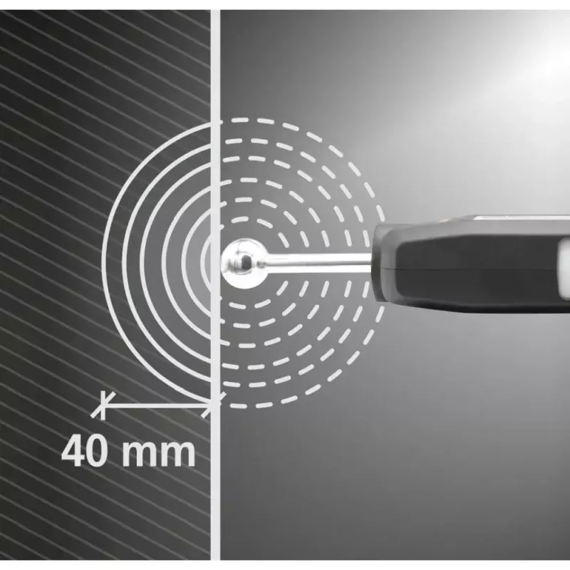 Laserliner MultiWet-Finder Plus Elektroniczny higrometr biały czarny Wyświetlacz cyfrowy