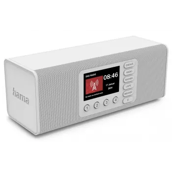 Radio osobiste Hama DR2002 DAB DAB+ FM 10 W wyświetlacz TFT