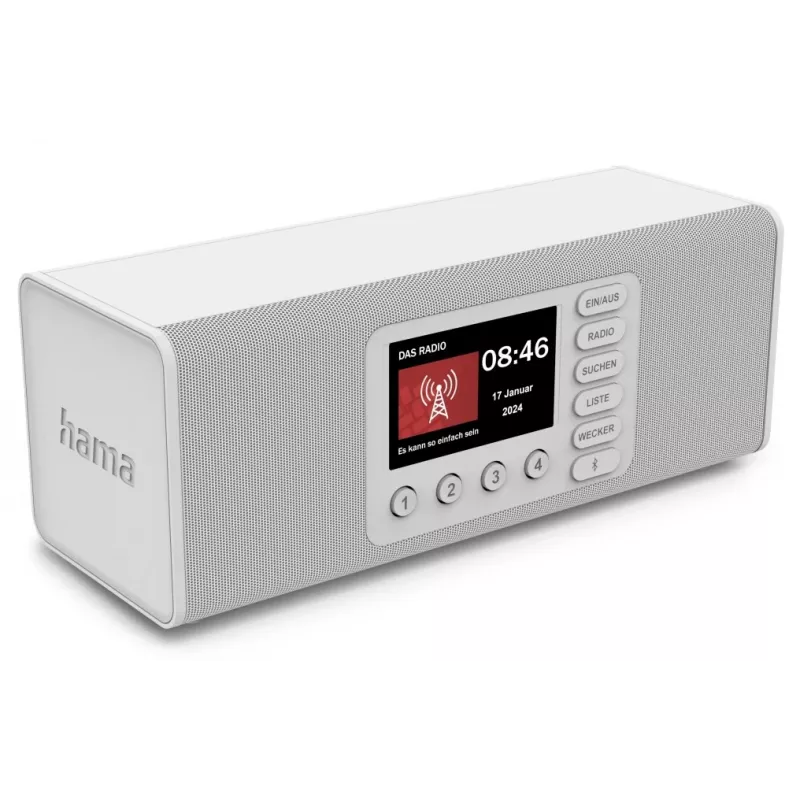 Radio osobiste Hama DR2002 DAB DAB+ FM 10 W wyświetlacz TFT