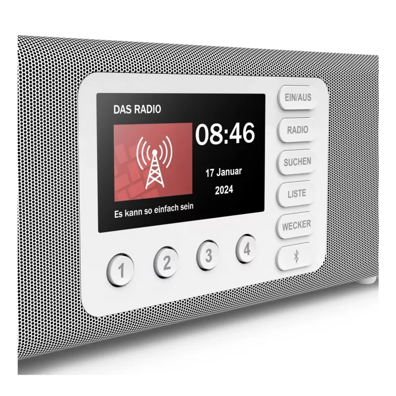 Radio osobiste Hama DR2002 DAB DAB+ FM 10 W wyświetlacz TFT