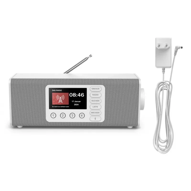 Radio osobiste Hama DR2002 DAB DAB+ FM 10 W wyświetlacz TFT