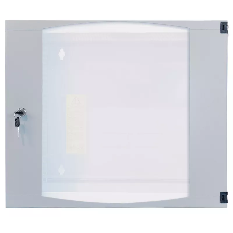 Szafa sieciowa Intellinet 19 cali - Montaż naścienny (dwusekcyjny uchylny wysuwany), 9U, głębokość 600 mm, szary, w wersji płaskiej paczki, maks. obciążenie 30 kg, wysuwana w celu dostępu do tyłu szafy po zamontowaniu na ścianie, Stojak, Głębokość użytkowa 385 mm, elementy do montażu naściennego nie są dołączone