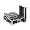 Flight case Roadinger 3011157D Czarny Srebrny