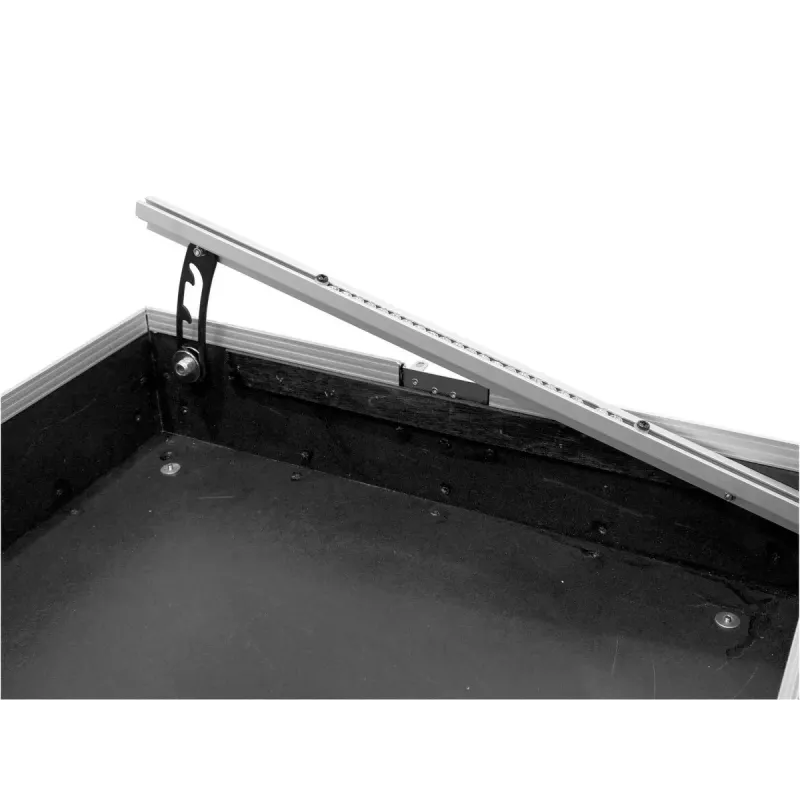 Flight case Roadinger 3011157D Czarny Srebrny