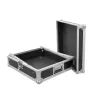 Flight case Roadinger 3011157D Czarny Srebrny