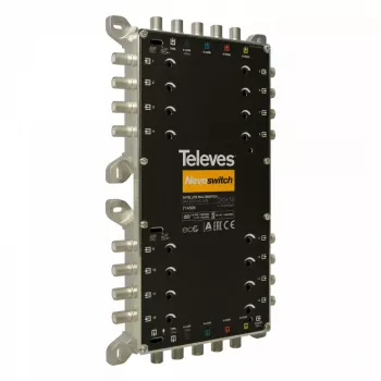 Multiswitch satelitarny Televes 714505 5 wejść 16 wyjść