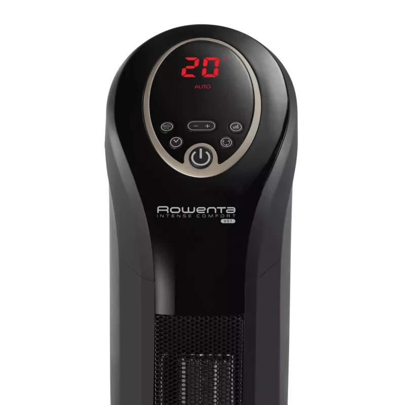Rowenta Intense Comfort Hot SO9420 Wewnętrzny czarny grzejnik elektryczny wentylatorowy 2400 W