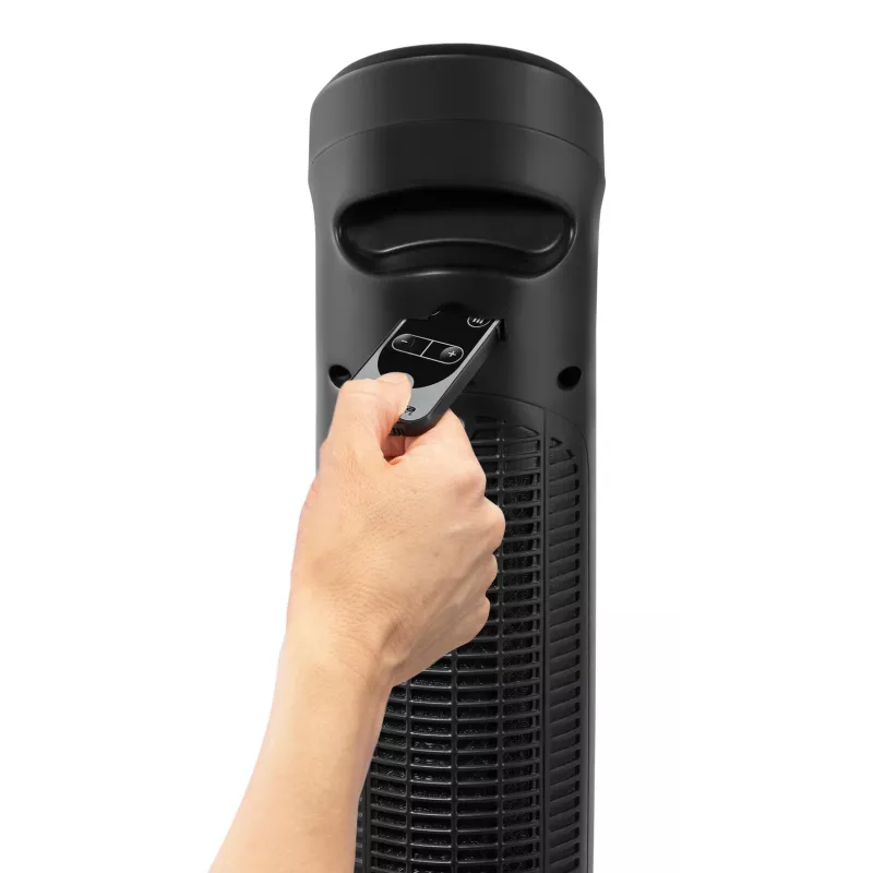 Rowenta Intense Comfort Hot SO9420 Wewnętrzny czarny grzejnik elektryczny wentylatorowy 2400 W