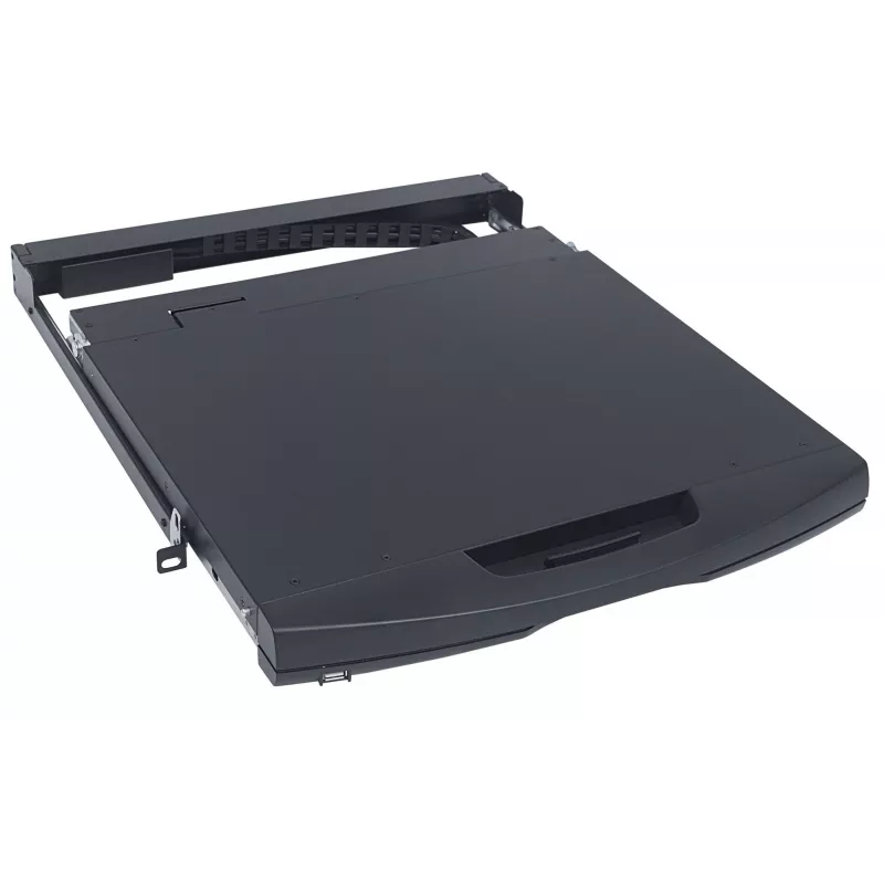 Intellinet 508025 konsola rack 43,2 cm (17 cali) 1280 x 1024 piksele Czarny 1U