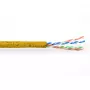 ACT CAT6 U/UTP kabel krosowy linka żółty 305 m
