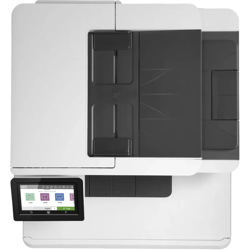 HP Color LaserJet Pro MFP M479fdw, Drukuj, kopiuj, skanuj, faksuj, e-mail, Skanuj do e-maila/PDF; Drukowanie dwustronne; 50-arkuszowy niezakrzywiony automatyczny podajnik dokumentów