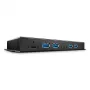 Lindy 7-portowy metalowy hub USB 3.2 Gen 2