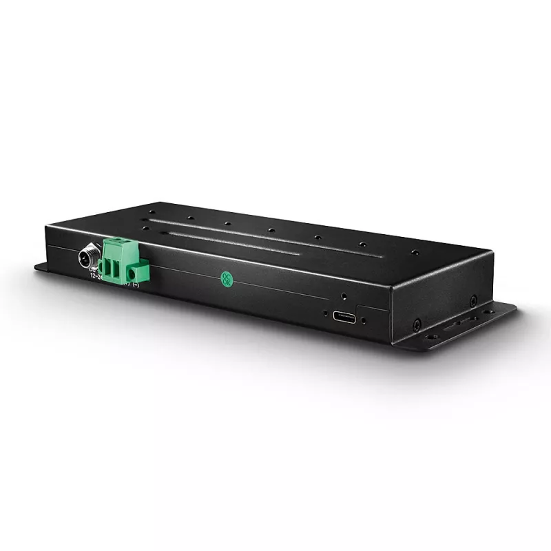 Lindy 7-portowy metalowy hub USB 3.2 Gen 2