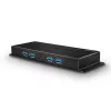 Lindy 7-portowy metalowy hub USB 3.2 Gen 2