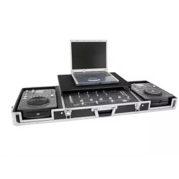 Flight case Roadinger 3012534A Plywood Czarny Srebrny 10,6 kg