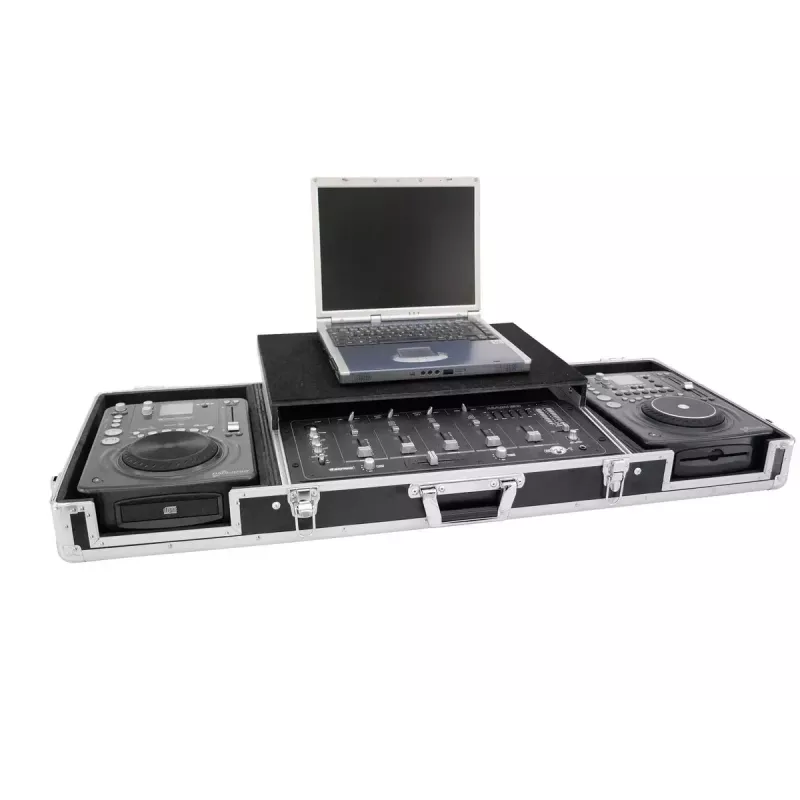 Flight case Roadinger 3012534A Plywood Czarny Srebrny 10,6 kg