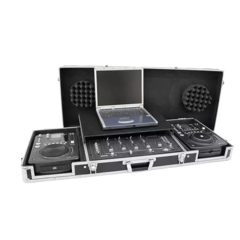 Flight case Roadinger 3012534A Plywood Czarny Srebrny 10,6 kg