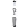 Rowenta RH1129 odkurzacz ręczno-pionowy 2-w-1, akumulatorowy, do czyszczenia na sucho, bezworkowy 0,4 L, 100 W, fioletowy, aluminiowy