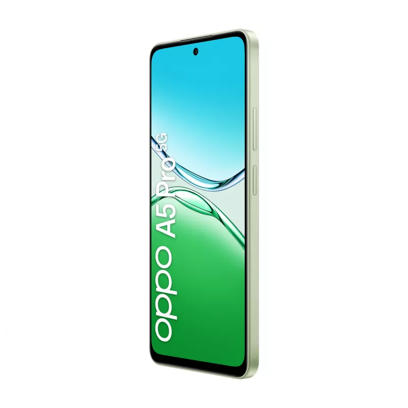OPPO A5 Pro 5G 16,9 cm (6,67 cala) Dual SIM Android 15 USB Type-C 8 GB 256 GB 5800 mAh zielony, oliwkowy