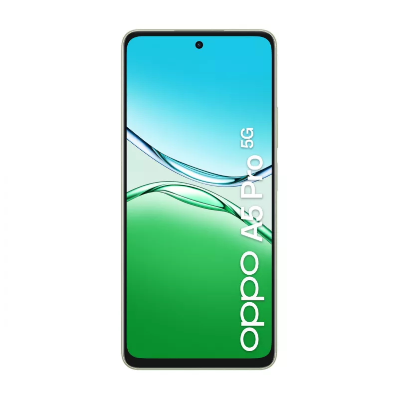 OPPO A5 Pro 5G 16,9 cm (6,67 cala) Dual SIM Android 15 USB Type-C 8 GB 256 GB 5800 mAh zielony, oliwkowy