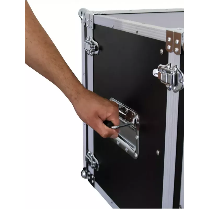 Skrzynia transportowa Roadinger 30107270 MDF czarno-srebrna 10,6 kg