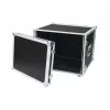 Flight case Roadinger 30107260 MDF czarny srebrny 9,7 kg