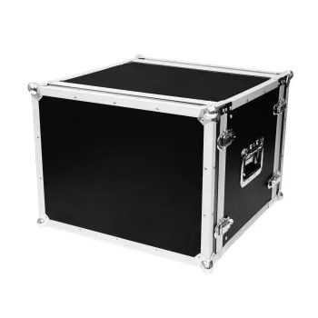 Flight case Roadinger 30107260 MDF czarny srebrny 9,7 kg
