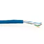 Kabel ACT CAT5E U/UTP PVC drut niebieski 305 m