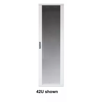 Intellinet 19-calowa szafa sieciowa - wolnostojąca (Basic), 42U, 600x800 mm (szerokość x głębokość), szara, płaska paczka, maks. 600 kg, zamek jednopunktowy, jeden zamek na panel boczny, głębokość użytkowa 123 do 573 mm, stojak, IP20, stal