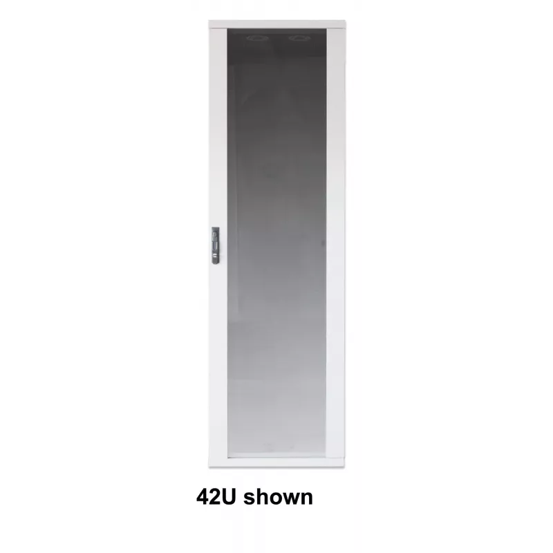 Intellinet 19-calowa szafa sieciowa - wolnostojąca (Basic), 42U, 600x800 mm (szerokość x głębokość), szara, płaska paczka, maks. 600 kg, zamek jednopunktowy, jeden zamek na panel boczny, głębokość użytkowa 123 do 573 mm, stojak, IP20, stal