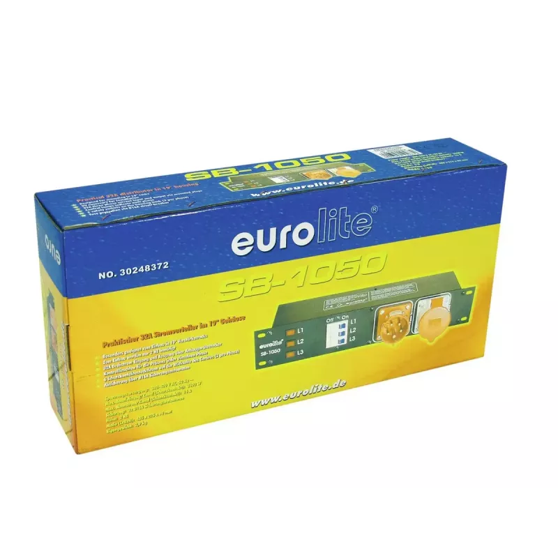 Light Mount Eurolite 30248372 Czarny czerwony 380-400V 50Hz