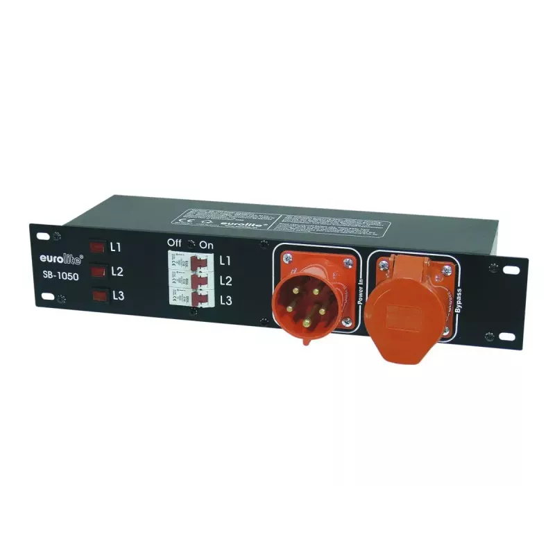 Light Mount Eurolite 30248372 Czarny czerwony 380-400V 50Hz