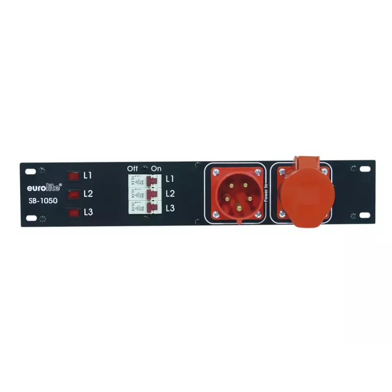 Light Mount Eurolite 30248372 Czarny czerwony 380-400V 50Hz