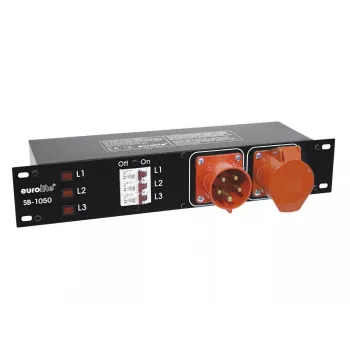Light Mount Eurolite 30248372 Czarny czerwony 380-400V 50Hz
