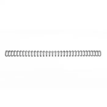 GBC grzbiety druciane 3:1 NO7 11mm A4, Czarny, 3 arkusze, Metal, A4, 1,1 cm, 318 mm