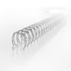 GBC Wire spines 3:1 NO8 12.5mm A4, Czarny, 3 sheets, Metal, A4, 1.25 cm, 280 mm